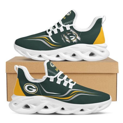 Green Bay Packers Max Soul Sneakers Shoes Elevate Your Every Step - Image 7