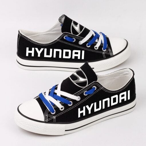 Hyundai Canvas Sneakers Shoes For Men Women Fans - Image 3