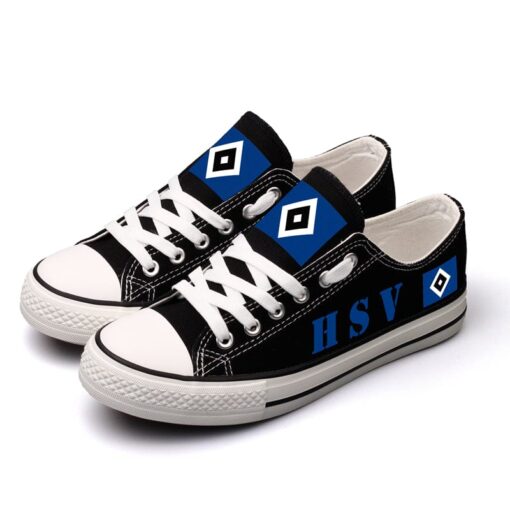 Hamburger Sportverein Low Top Canvas Sport Sneakers Shoes For Men Women Fans