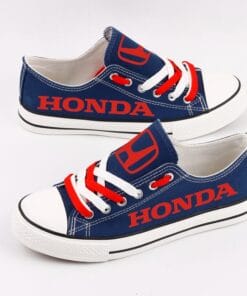 Honda Canvas Sneakers Shoes For Men Women Fans
