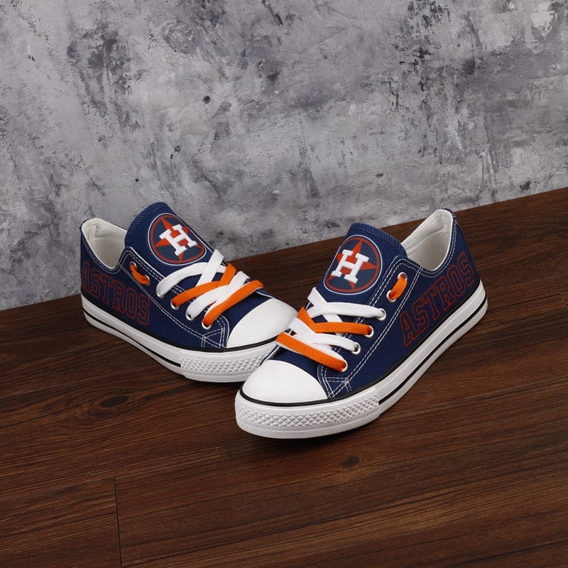 Houston Astros Limited Print Low Top Canvas Shoes Sport Sneakers For Men Women Fans - Image 7
