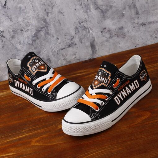 Houston Dynamo Low Top Canvas Sport Sneakers Shoes For Men Women Fans