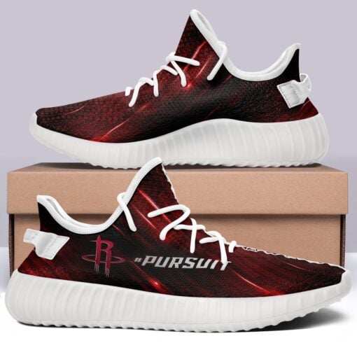 Houston Rockets NBA 350v Yeezy Sneakers For Men Women Fans - Image 2