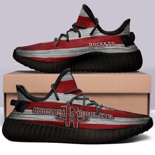 Houston Rockets NBA 350v Yeezy Sneakers For Men Women Fans - Image 7