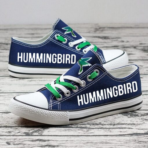 Hummingbird Canvas Sneakers Shoes For Men Women Fans - Image 2