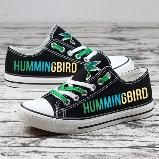 Hummingbird Canvas Sneakers Shoes For Men Women Fans - Image 3