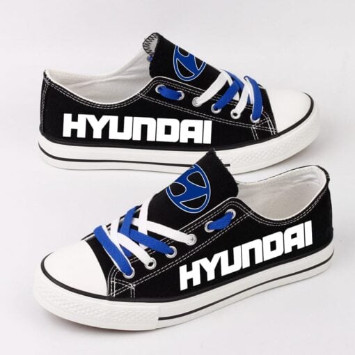 Hyundai Canvas Sneakers Shoes For Men Women Fans - Image 5