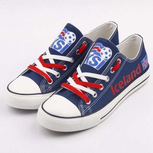 Iceland Low Top Canvas Sport Sneakers Shoes For Men Women Fans