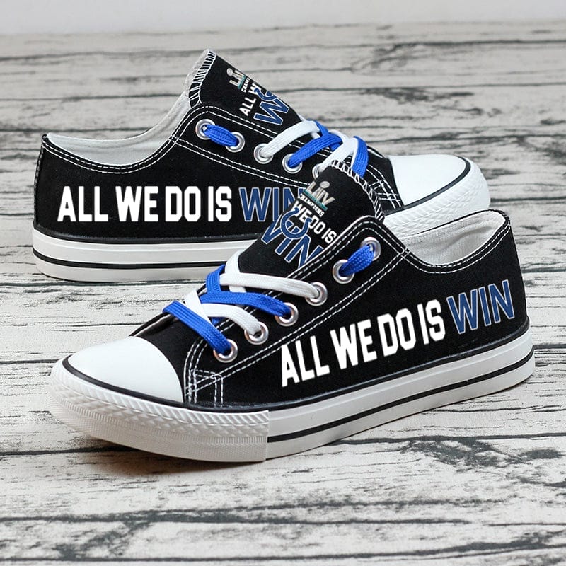 Indianapolis Colts Low Top Canvas Sport Sneakers Shoes For Men Women Fans - Image 11