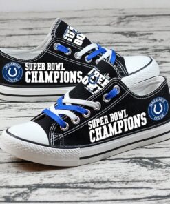Indianapolis Colts Limited Print NFL Students Low Top Canvas Shoes Sport Sneakers 2 58bf0652 8e4a 4c05 ad50 562881ab0dcb