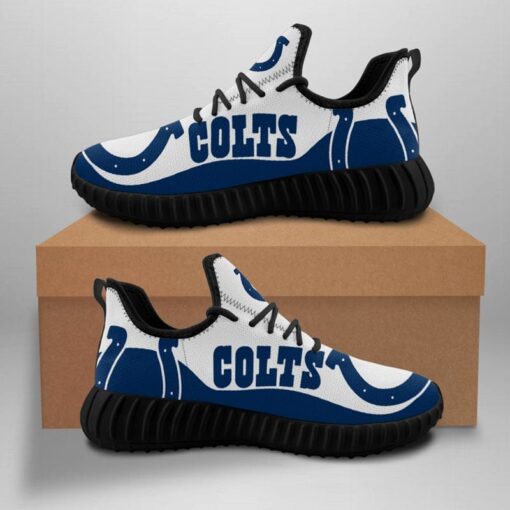 Indianapolis Colts Sneaker Shoes NFL For Men Women Fans