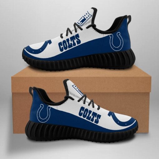 Indianapolis Colts Sneaker Shoes NFL For Men Women Fans - Image 5