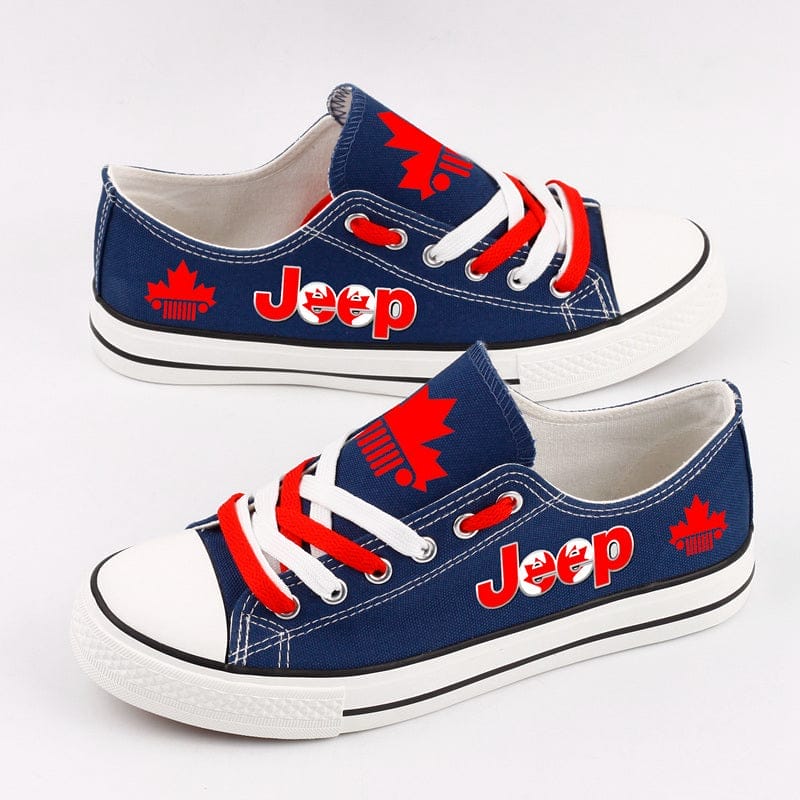 JEEP Canada Canvas Sneakers Shoes For Men Women Fans - Image 3