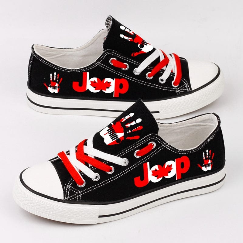JEEP Canada Canvas Sneakers Shoes For Men Women Fans - Image 5