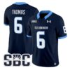 Ja CoryThomasJersey 6OldDominionMonarchs2025VaporStitchedNavy