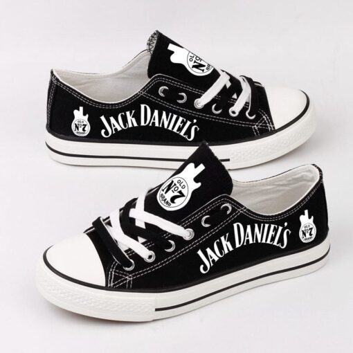 Jack Daniels Low Top Canvas Sport Sneakers Shoes For Men Women Fans - Image 4