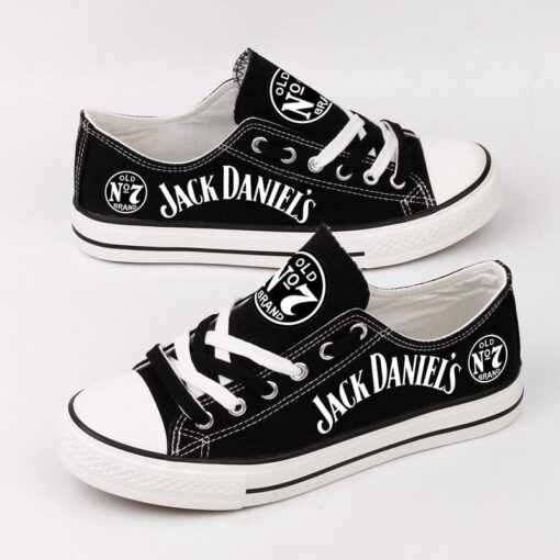 Jack Daniels Low Top Canvas Sport Sneakers Shoes For Men Women Fans - Image 5