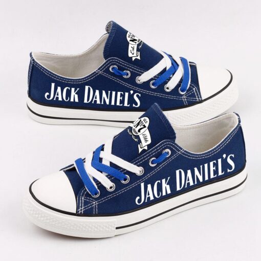 Jack Daniels Low Top Canvas Sport Sneakers Shoes For Men Women Fans - Image 6