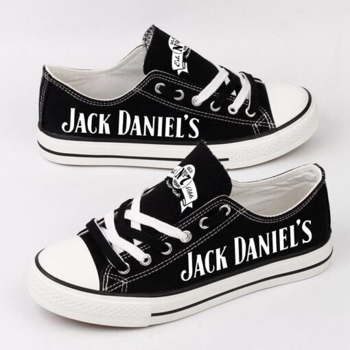 Jack Daniels Low Top Canvas Sport Sneakers Shoes For Men Women Fans - Image 7