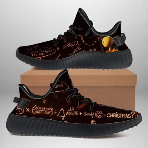 Jack Skellington 350v Yeezy Sneakers For Men Women Fans - Image 3