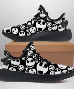 Alternative view of Jack Skellington 350v Yeezy Sneakers For Men Women Fans