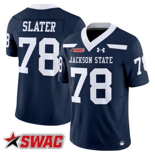 Jackie Slater Jersey #78 Jackson State Tigers 2025 Limited Stitched - Image 4
