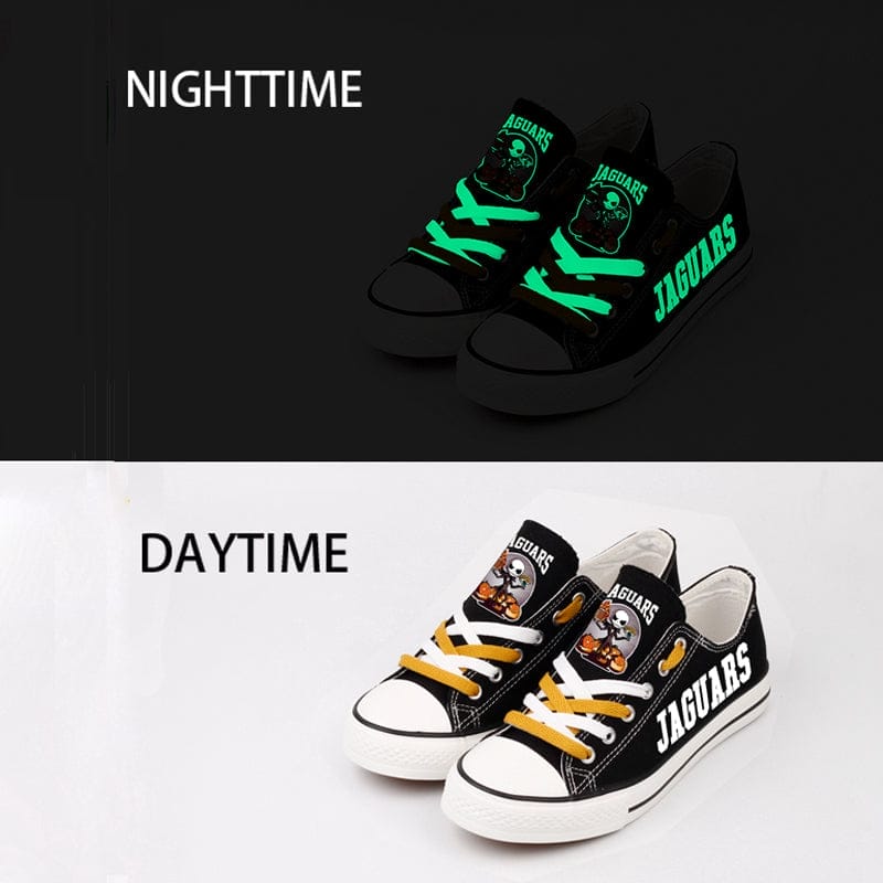 Jacksonville Jaguars Low Top Canvas Sport Sneakers Shoes For Men Women Fans - Image 4