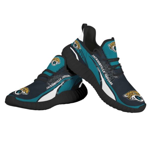 Jacksonville Jaguars Sneaker Shoes NFL For Men Women Fans