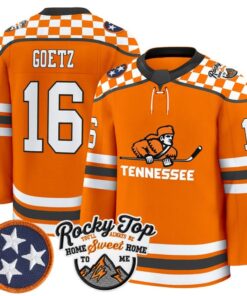 James Goetz Jersey 16 Tennessee Volunteers 2025 26 Premium Stitched Orange 2fd6054e 29fe 44a7 9f72 0f65201a8ea4