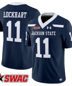 Jared Lockhart Jersey 11 Jackson State Tigers 2025 Limited Stitched Navy 503da40a 2317 4e2e b42f b4fd0169356a