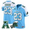 Javin Gordon Jersey 23 Tulane Green Wave 2025 Vapor Limited Stitched Blue Alter