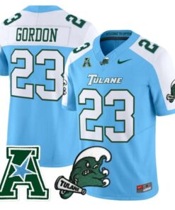 Javin Gordon Jersey #23  Tulane Green Wave 2025 Vapor Limited Stitched