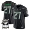 Jayden Limar Jersey 27 Oregon Ducks 2025 Mummy Duck Vapor Stitched Black