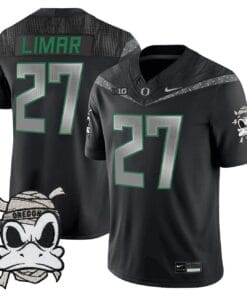 Jayden Limar Jersey #27 Oregon Ducks 2025 Mummy Duck Vapor Limited Stitched