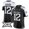 JaylonJacksonJersey 12IowaStateCyclones2025LimitedStitchedBlackAlter