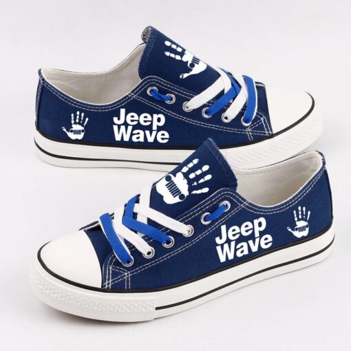 Jeep Canvas Sneakers Shoes For Men Women Fans