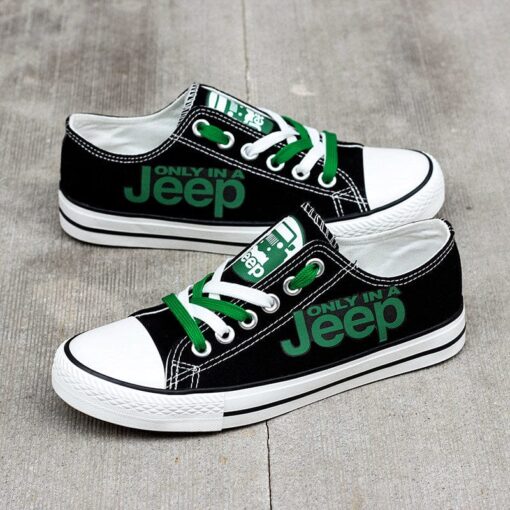 Jeep Canvas Sneakers Shoes For Men Women Fans - Image 10