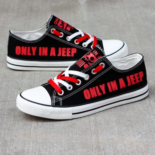 Jeep 1 Canvas Sneakers Shoes For Men Women Fans - Image 2