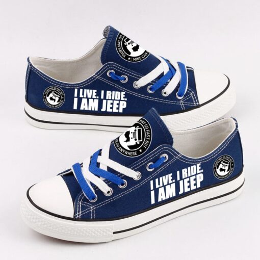Jeep 1 Canvas Sneakers Shoes For Men Women Fans - Image 3