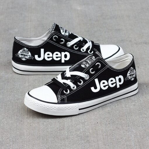 Jeep 1 Canvas Sneakers Shoes For Men Women Fans - Image 9