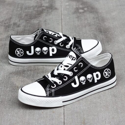 Jeep 2 Canvas Sneakers Shoes For Men Women Fans