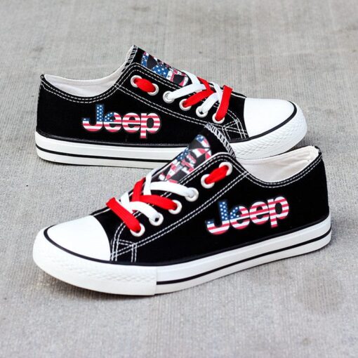 Jeep 2 Canvas Sneakers Shoes For Men Women Fans - Image 3