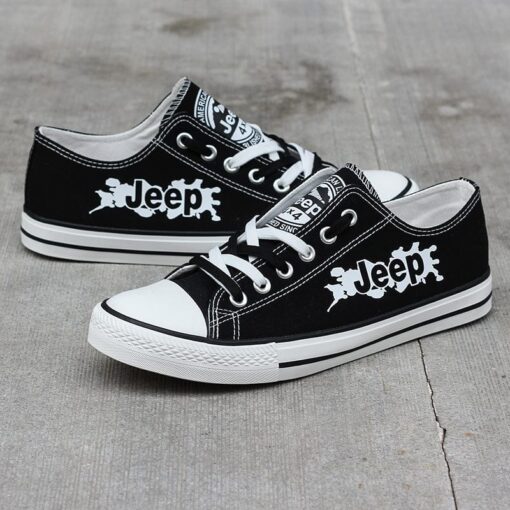 Jeep 2 Canvas Sneakers Shoes For Men Women Fans - Image 5