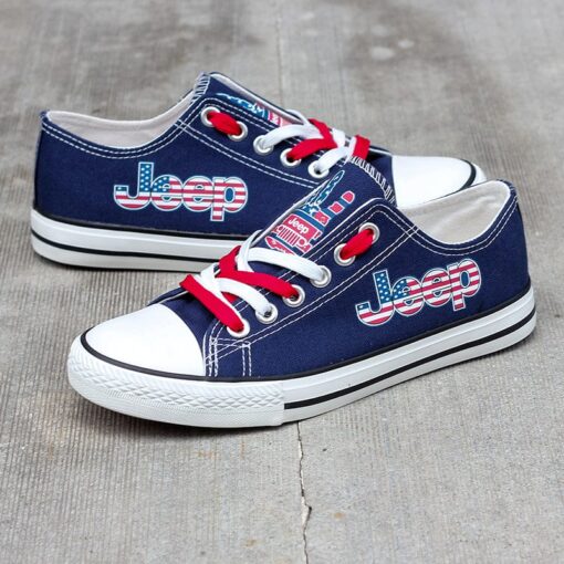 Jeep 2 Canvas Sneakers Shoes For Men Women Fans - Image 6