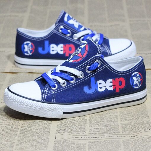 Jeep France Canvas Sneakers Shoes For Men Women Fans - Image 2