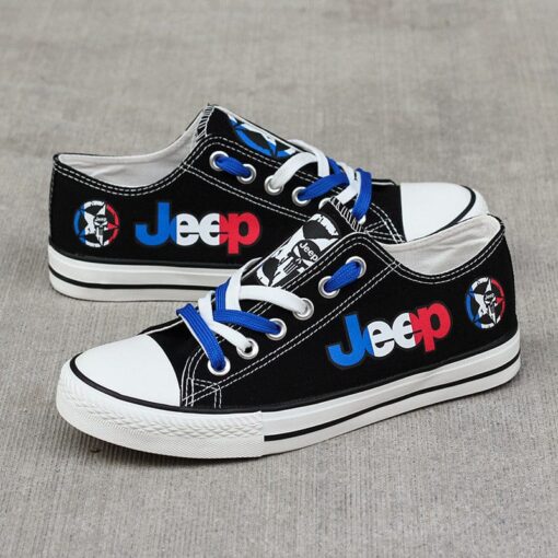 Jeep France Canvas Sneakers Shoes For Men Women Fans