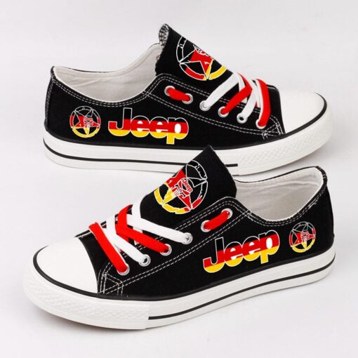 Jeep Germany Canvas Sneakers Shoes For Men Women Fans