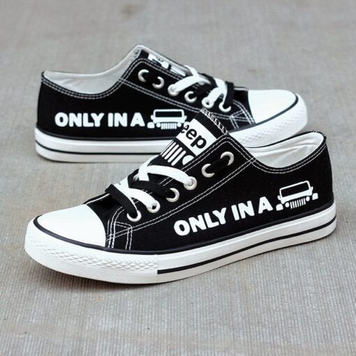 Jeep Poland Canvas Sneakers Shoes For Men Women Fans - Image 2