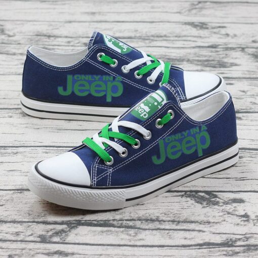 Jeep Poland Canvas Sneakers Shoes For Men Women Fans - Image 3