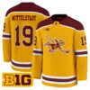 John Mittelstadt Jersey 19 Minnesota Golden Gophers 2025 26 Stitched Gold